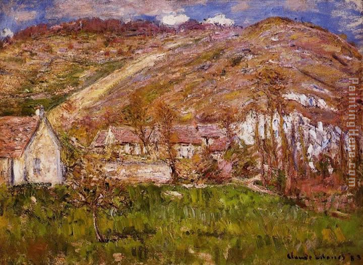Claude Monet The Hamlet of Falaise near Giverny